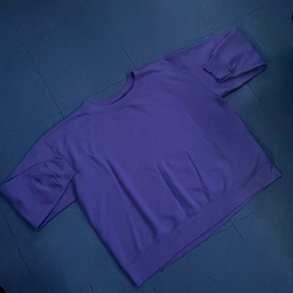 Large Lilac Hanes Sweatshirt